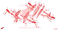 REPOSE PIED pour Honda CB 150 R de 2020