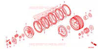 EMBRAYAGE pour Honda CB 150 R de 2021