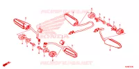 CLIGNOTANT pour Honda CB 150 R ABS de 2021