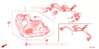 PHARE pour Honda WAVE 110 Front brake drum, Kick start, Spoked wheels de 2014