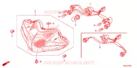 PHARE pour Honda WAVE 110 Front brake drum, Kick start, Spoked wheels de 2014