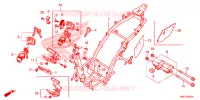 CADRE pour Honda CLICK 125 de 2018