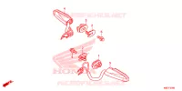 CLIGNOTANT pour Honda CLICK 125 de 2018