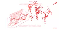 FEU ARRIERE pour Honda SUPER CUB 110 de 2020