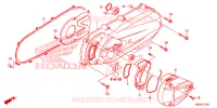 COUVERCLE GAUCHE pour Honda CLICK 125 de 2022