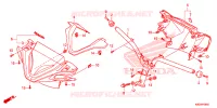 GUIDON   CARENAGE pour Honda CLICK 125 de 2022