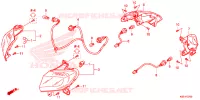 CLIGNOTANT pour Honda SCOOPY 110 CLUB 12 de 2019