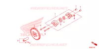 POMPE A HUILE pour Honda SCOOPY 110 CLUB 12 de 2019