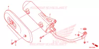 SILENCIEUX D'ECHAPPEMENT pour Honda SCOOPY 110 URBAN TEAM de 2019