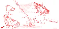 GUIDON   CARENAGE pour Honda WAVE 125 Electric start, Spoked wheels de 2023