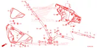 GUIDON   CARENAGE pour Honda WAVE 125 Electric start, Cast wheels de 2024