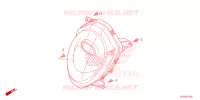 PHARE pour Honda SCOOPY 110 URBAN de 2021