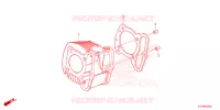 CYLINDRE pour Honda SCOOPY 110 URBAN de 2021