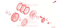 EMBRAYAGE pour Honda SUPER CUB 110 de 2021
