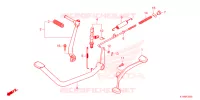 PEDALE   KICK pour Honda SUPER CUB 110 de 2021