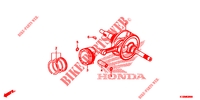 VILEBREQUIN/PISTON pour Honda PCX 150 de 2022