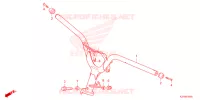 GUIDON pour Honda SCOOPY 110 CLUB 12 de 2022