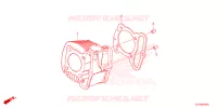 CYLINDRE pour Honda SCOOPY 110 CLUB 12 de 2022