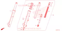 FOURCHE pour Honda SCOOPY 110 CLUB 12 de 2022