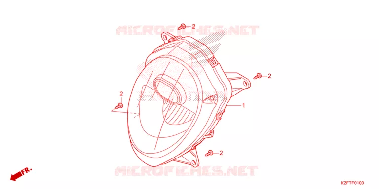 PHARE Honda SCOOTER 110 SCOOPY 2023  ACF110CBTP_2TH