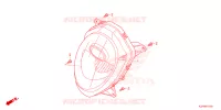 PHARE pour Honda SCOOPY 110 URBAN de 2023