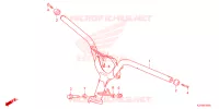GUIDON pour Honda SCOOPY 110 CLUB 12 de 2023