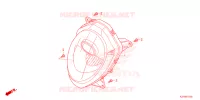 PHARE pour Honda SCOOPY 110 PRESTIGE de 2023
