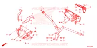 GUIDON   CARENAGE pour Honda CLICK 160 ABS de 2023