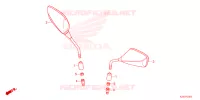 RETROVISEUR pour Honda CLICK 160 ABS de 2023