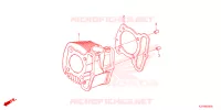 CYLINDRE pour Honda SCOOPY 110 URBAN de 2024