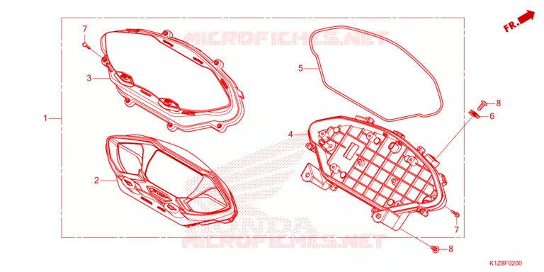 COMPTEUR Honda SCOOTER 160 PCX 2021  WW150AM_TH