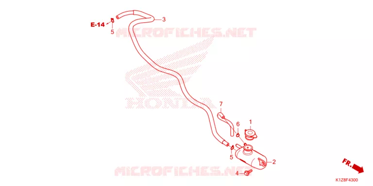 VASE D'EXPANSION Honda SCOOTER 160 PCX 2021  WW150AM_TH