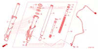 FOURCHE pour Honda PCX 150 de 2022