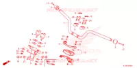 GUIDON   CARENAGE pour Honda PCX 150 de 2022
