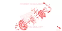 ROTOR   STATOR pour Honda SCOOPY 110 CLUB 12 de 2024