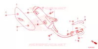 SILENCIEUX D'ECHAPPEMENT pour Honda SCOOPY 110 CLUB 12 de 2024