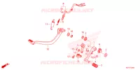 PEDALE pour Honda Z 125 MONKEY SPECIAL ABS de 2023