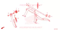BEQUILLE pour Honda CLICK 160 ABS SP de 2024