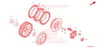 EMBRAYAGE pour Honda SUPER CUB 110 de 2024