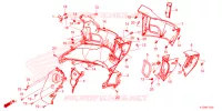 PROTEGE JAMBES pour Honda PCX 160 de 2024