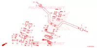 GUIDON   CARENAGE pour Honda PCX 160 de 2024