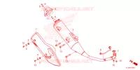SILENCIEUX D'ECHAPPEMENT pour Honda PCX 160 de 2024