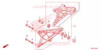 BRAS OSCILLANT pour Honda CLICK 125 I Idling Stop Spoked Wheels de 2017