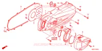 COUVERCLE GAUCHE pour Honda CLICK 125 I Idling Stop Spoked Wheels de 2017
