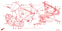 GUIDON   CARENAGE pour Honda CLICK 125 I Idling Stop Spoked Wheels de 2017