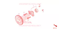POMPE A HUILE pour Honda CLICK 125 I Idling Stop Spoked Wheels de 2017