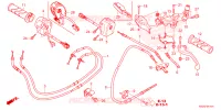 LEVIER DE GUIDON   CABLE   COMMODO pour Honda CLICK 125 SPOKED WHEELS de 2020