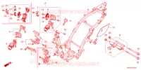 CADRE pour Honda CLICK 125 SPOKED WHEELS de 2020