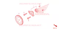 POMPE A HUILE pour Honda CLICK 125 SPOKED WHEELS de 2020