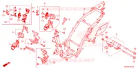CADRE pour Honda CLICK 125 SPOKED WHEELS de 2021